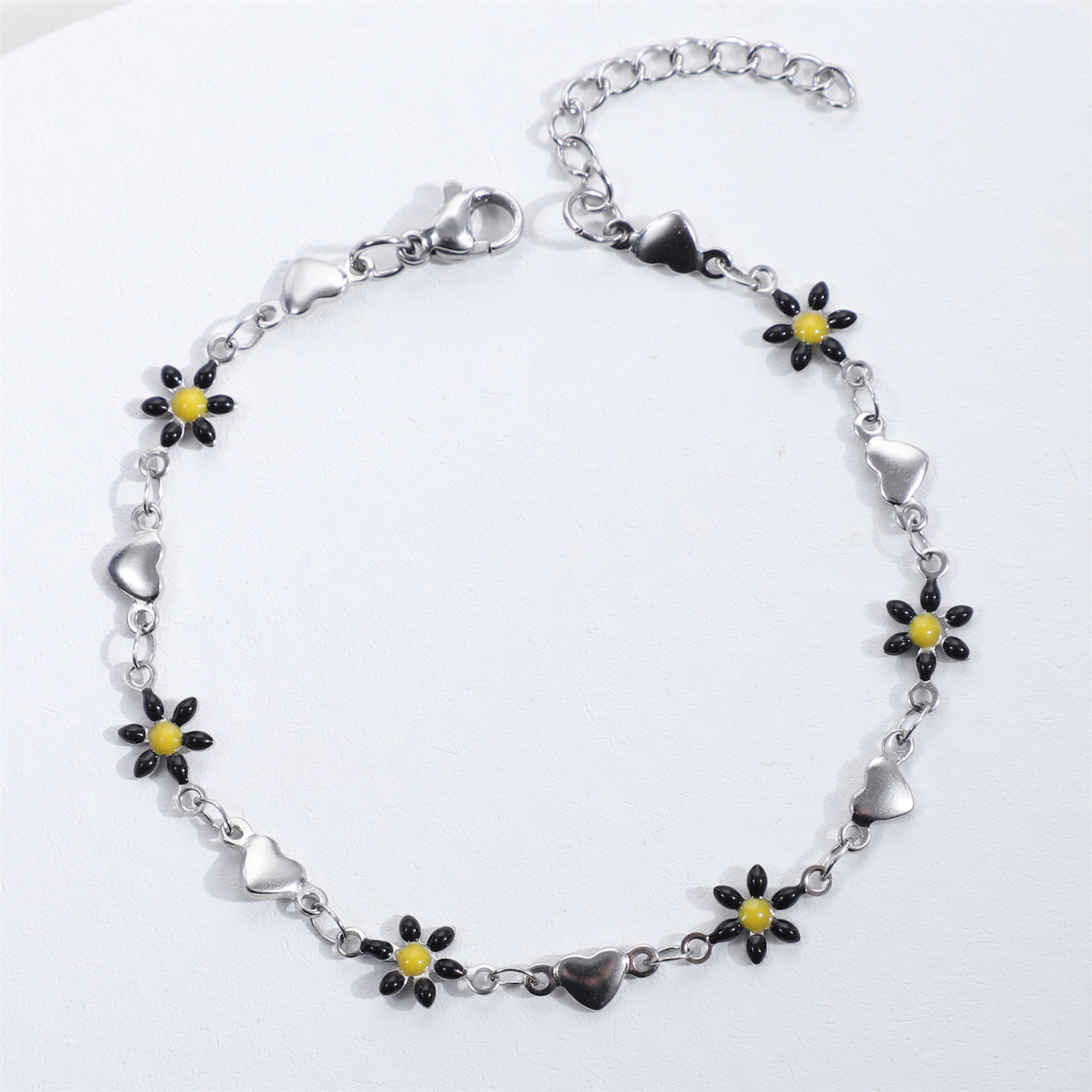 5:Steel peach heart + black chrysanthemum