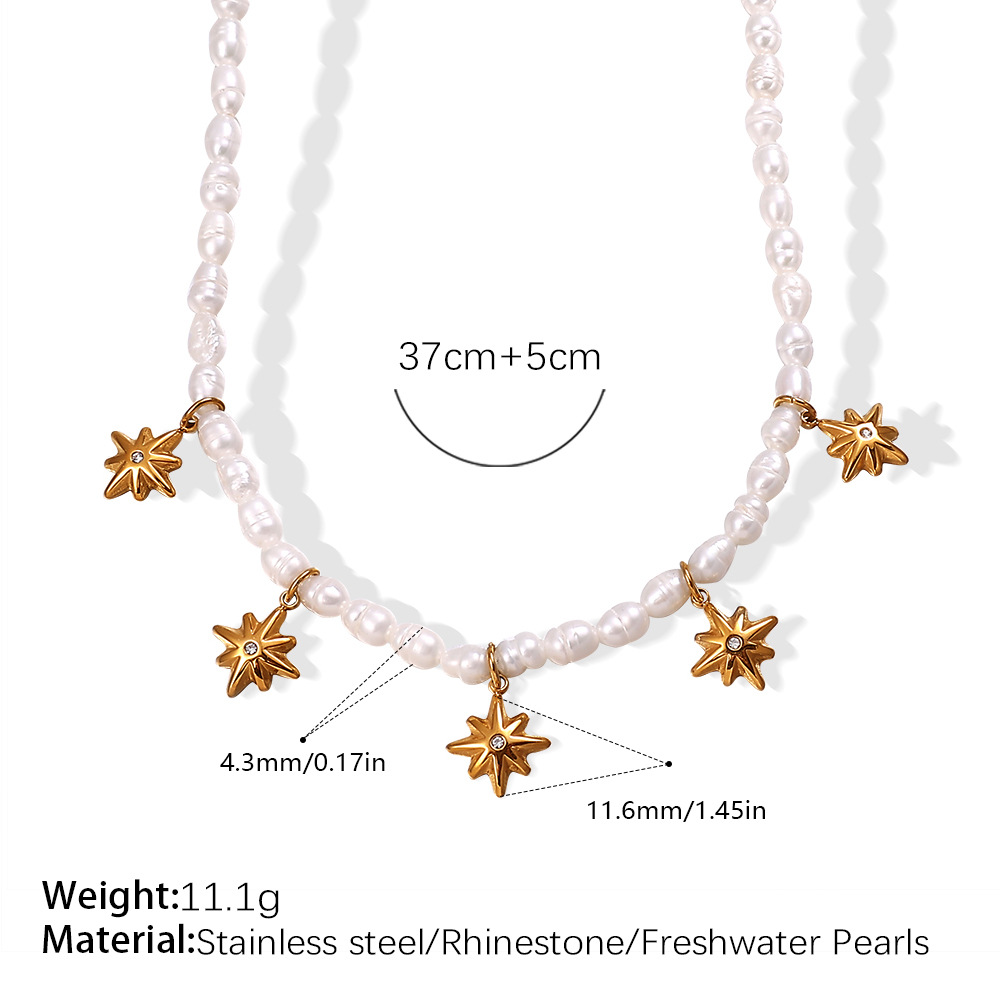 2:Xl472weg freshwater pearl necklace