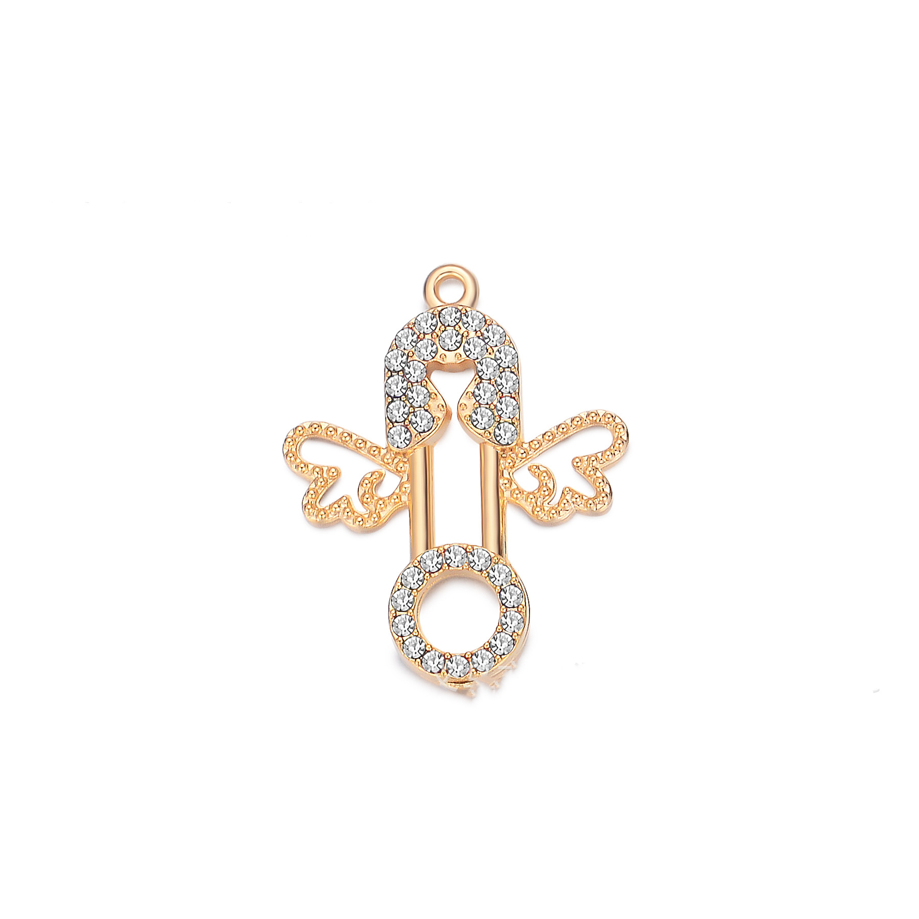 1:Pin angel white diamond