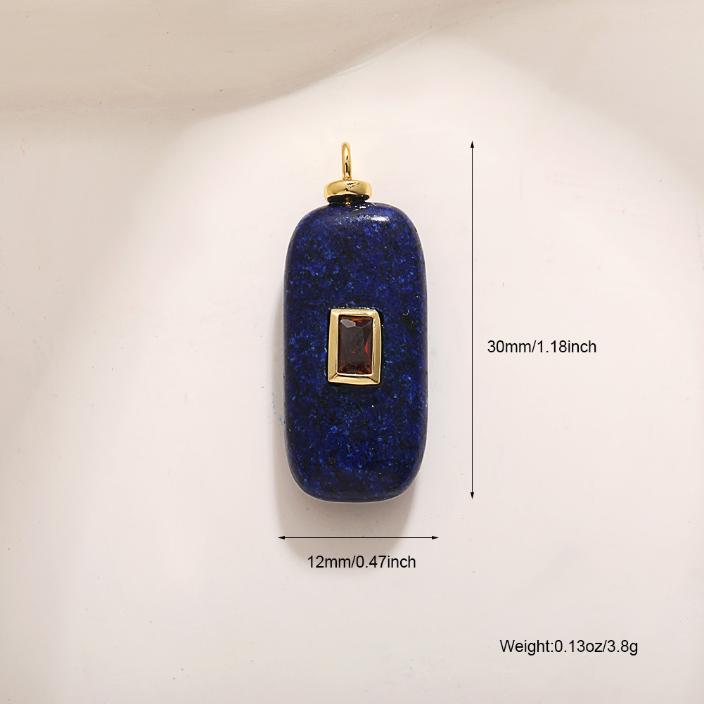 37:blue crystal with rhinestone