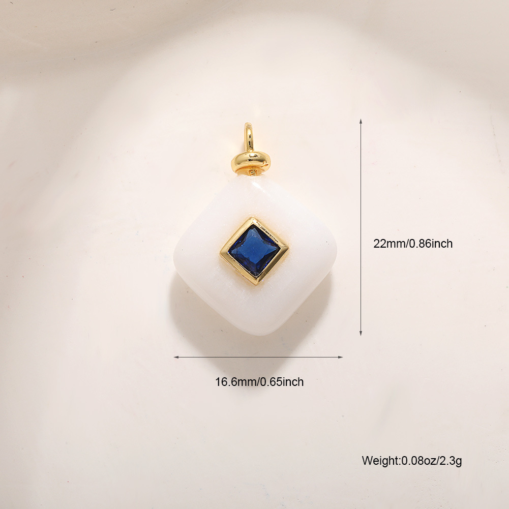 41:white jade with rhinestone