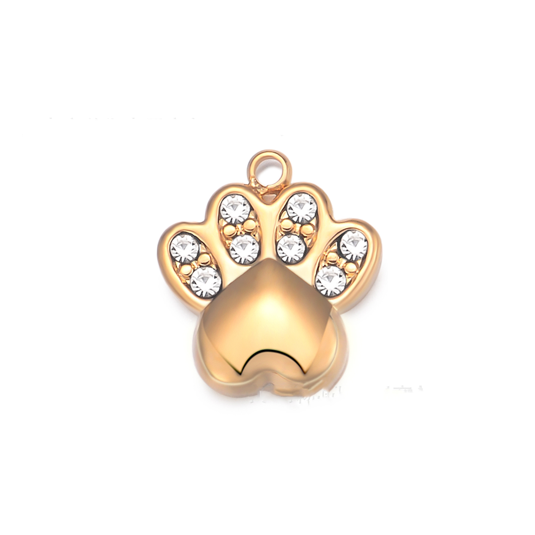 3:Dog paw white diamond