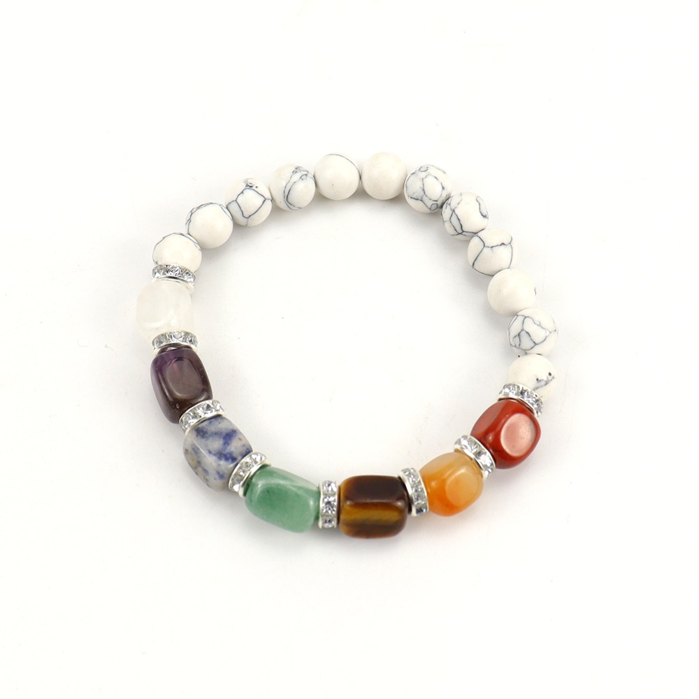 13:White turquoise colorful shape