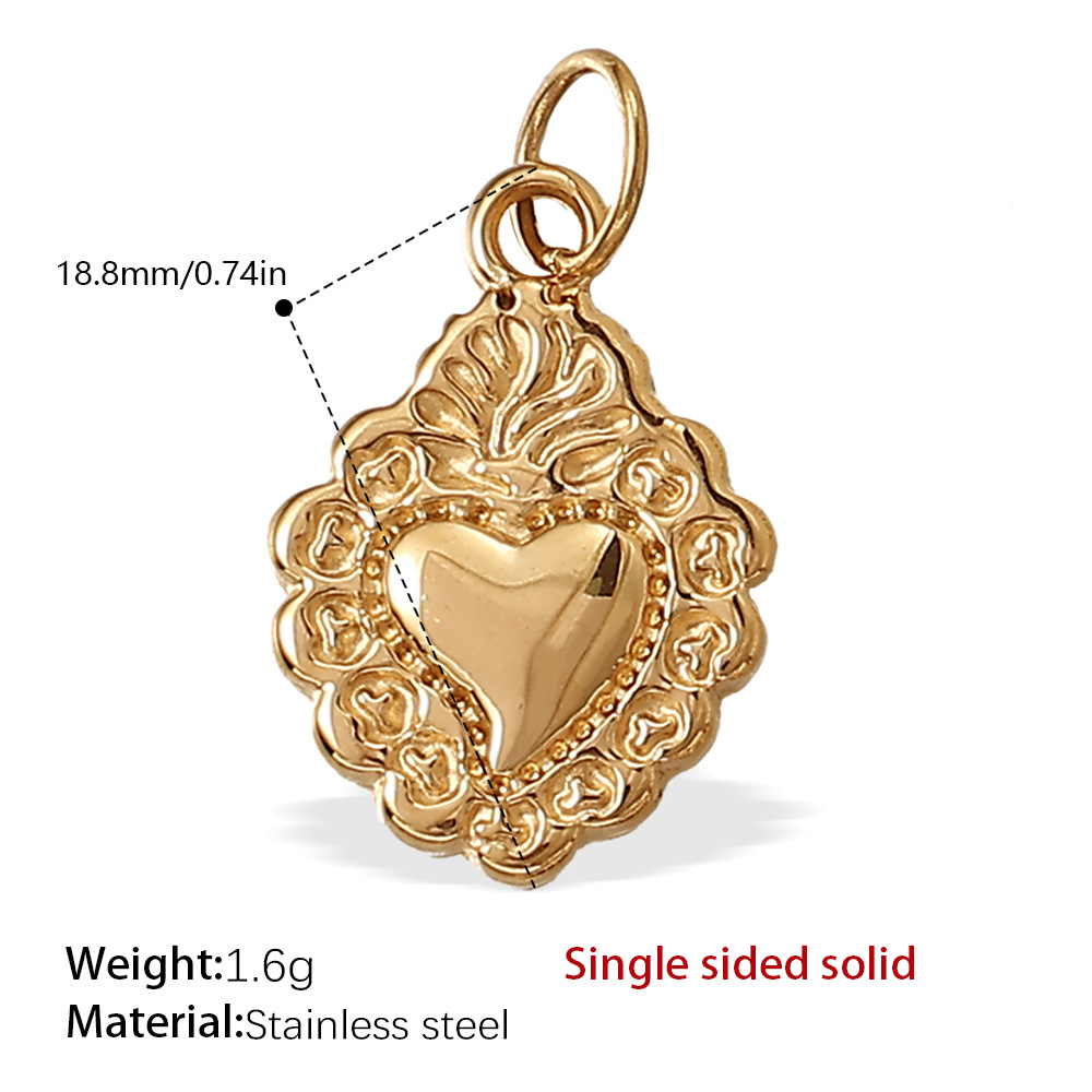 2:Pj240g single sided solid pendant