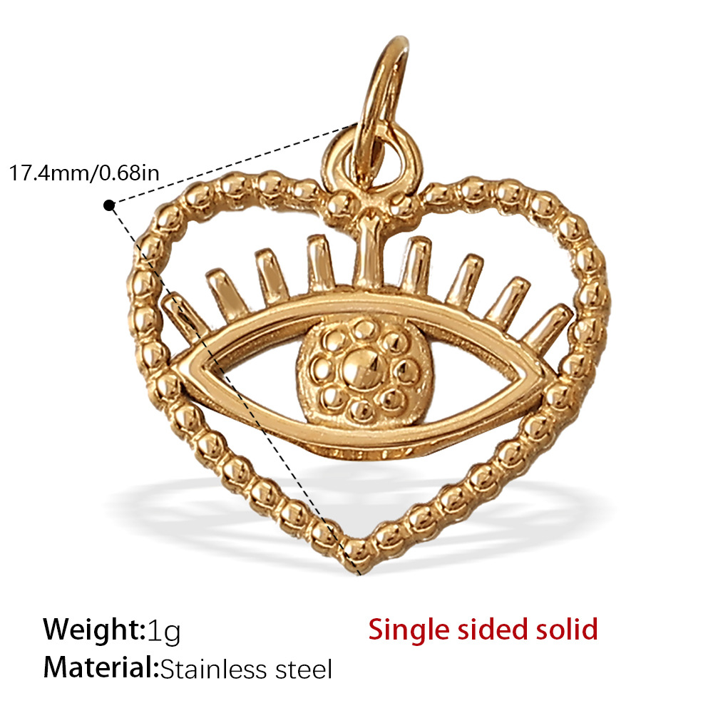 3:Pj241g single sided solid pendant