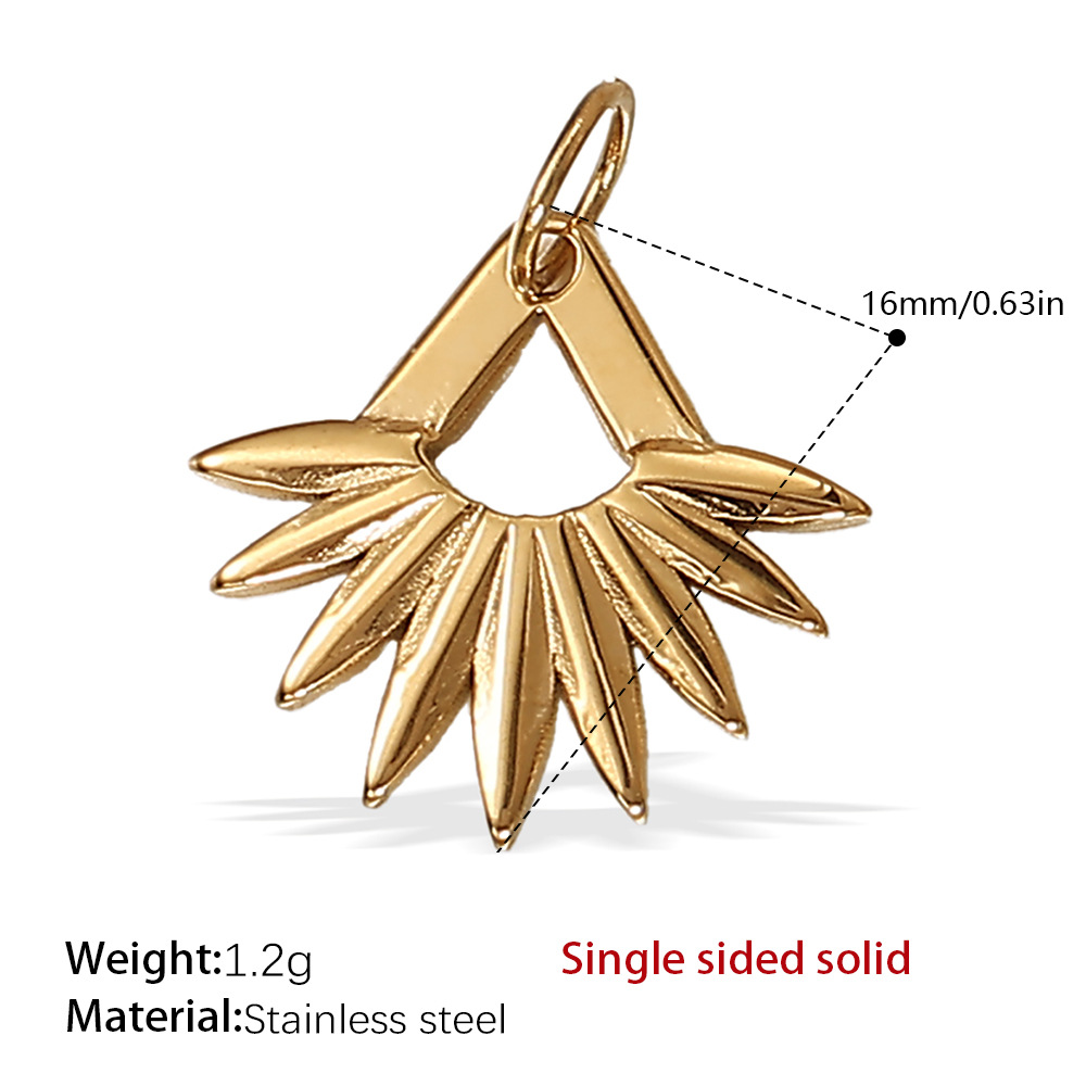 8:Pj246g single sided solid pendant