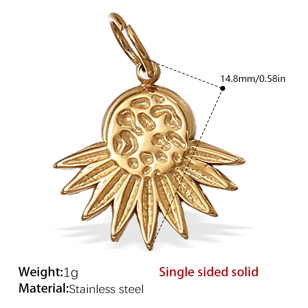 10:Pj248g single sided solid pendant