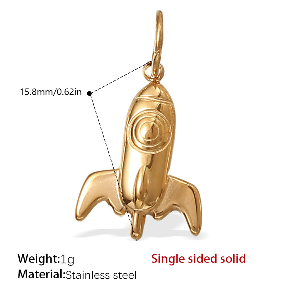 13:Pj251g single sided solid pendant