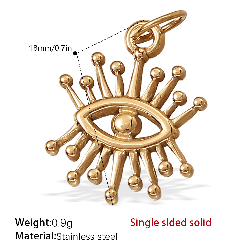 14:Pj252g single sided solid pendant