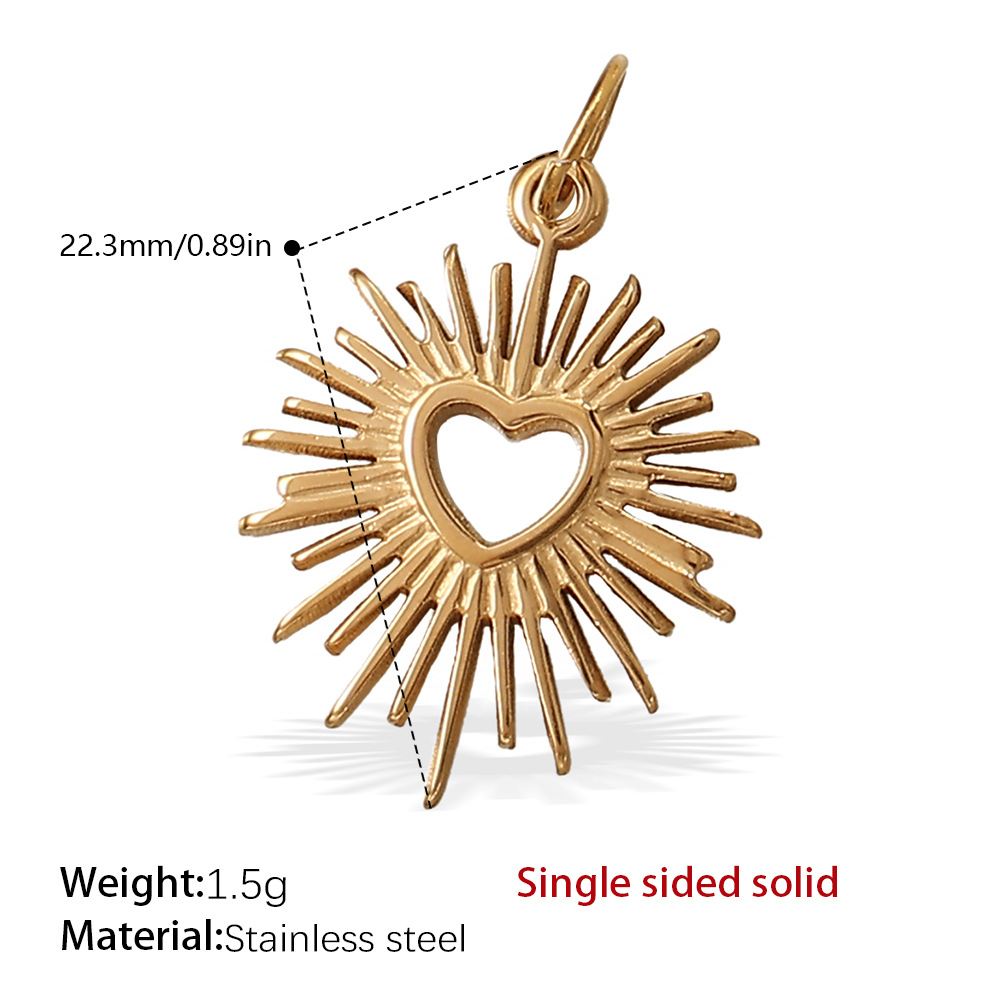 17:Pj255g single sided solid pendant