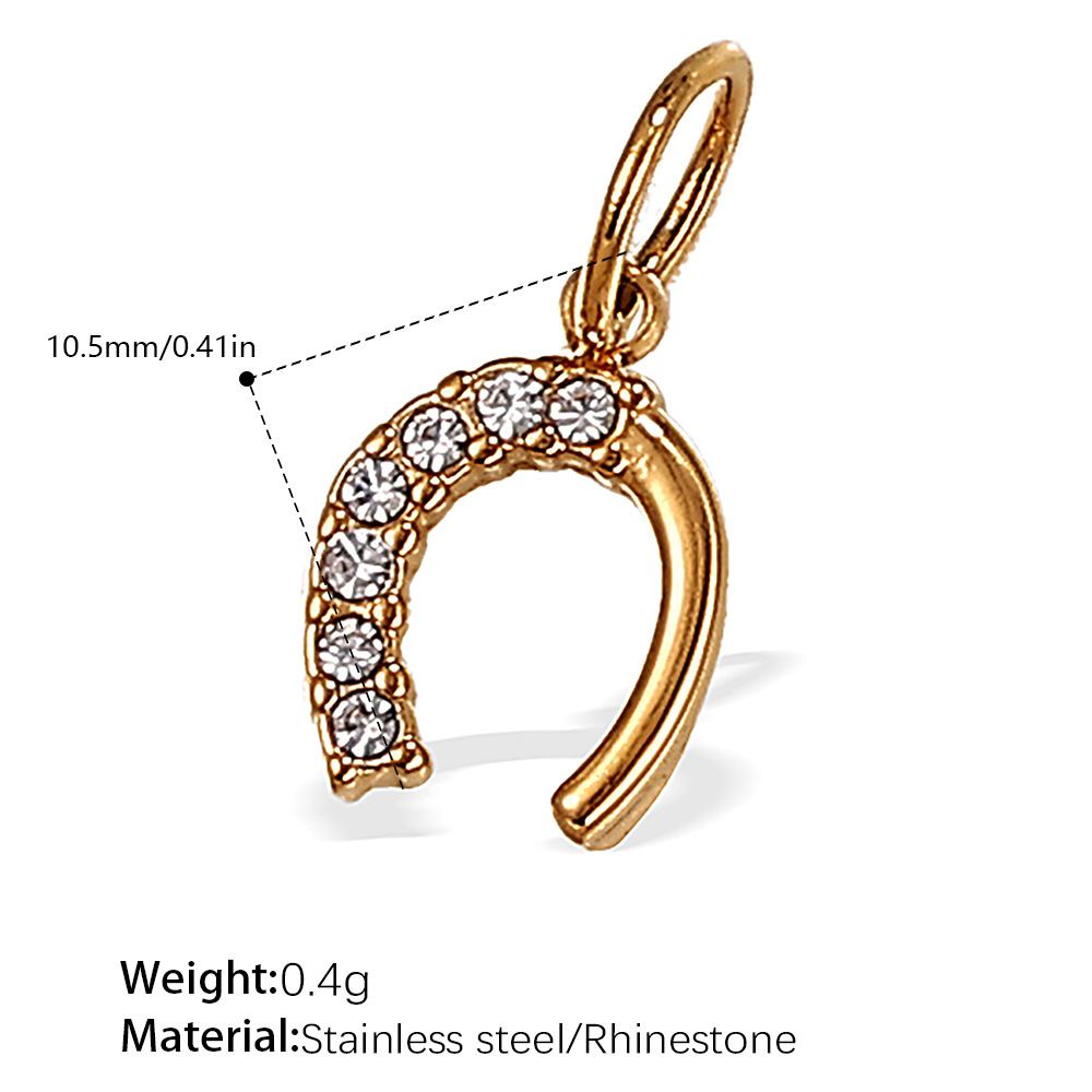 4:Pj474weg white diamond gold pendant