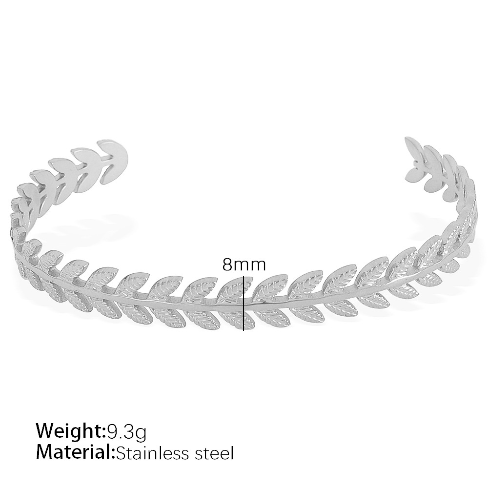 16:SZ87 adjustable silver bracelet