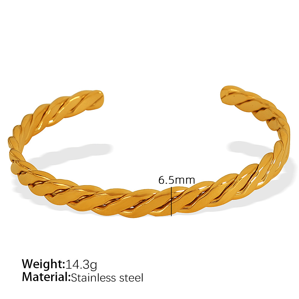 17:SZ88 adjustable gold bracelet