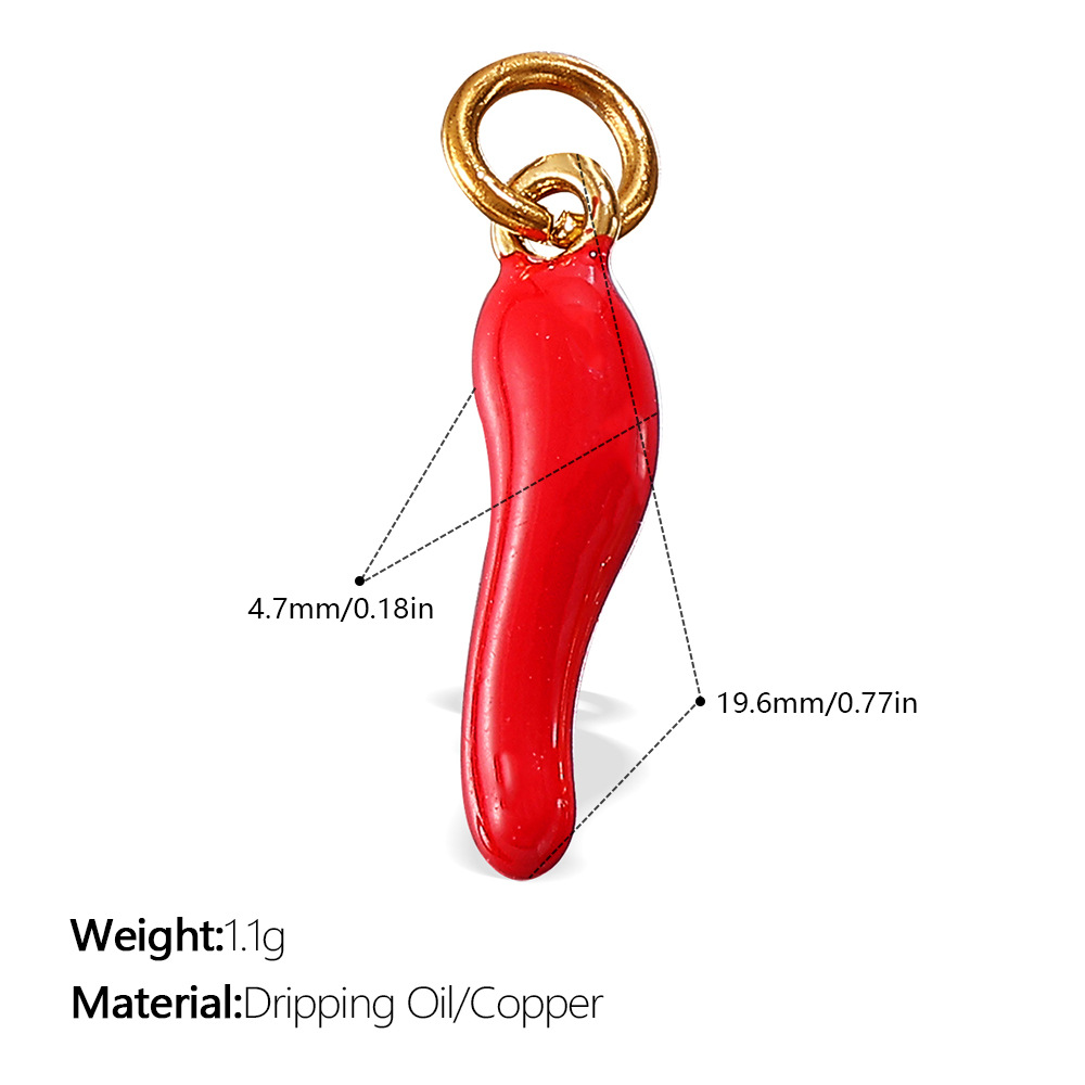 13:Pj611rdg red oil drop pendant