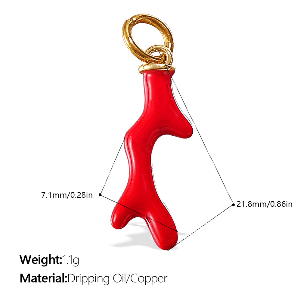 15:Pj613rdg red oil drop pendant
