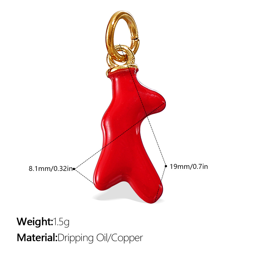 16:Pj614rdg red oil drop pendant