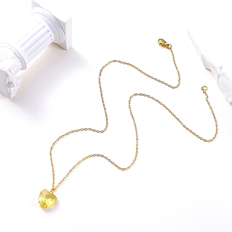 3:Heart yellow zirconia