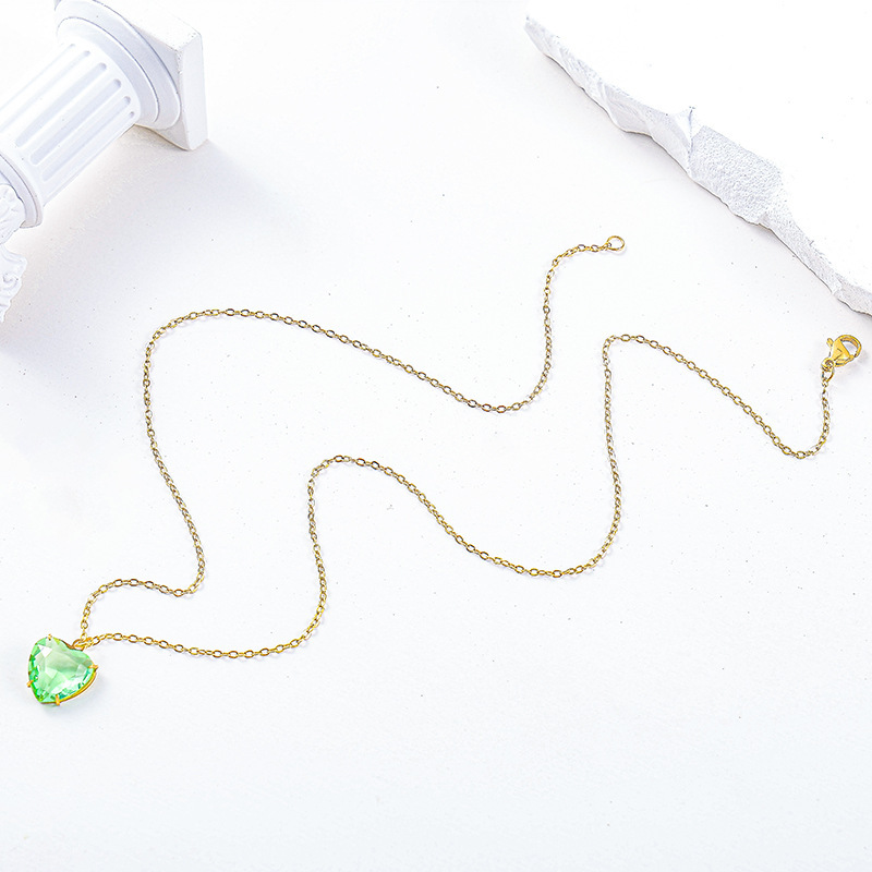 4:Heart green zircon