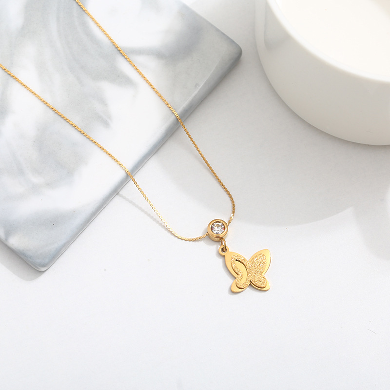 8:6 # Cup diamond pressed sand double layer butterfly c style