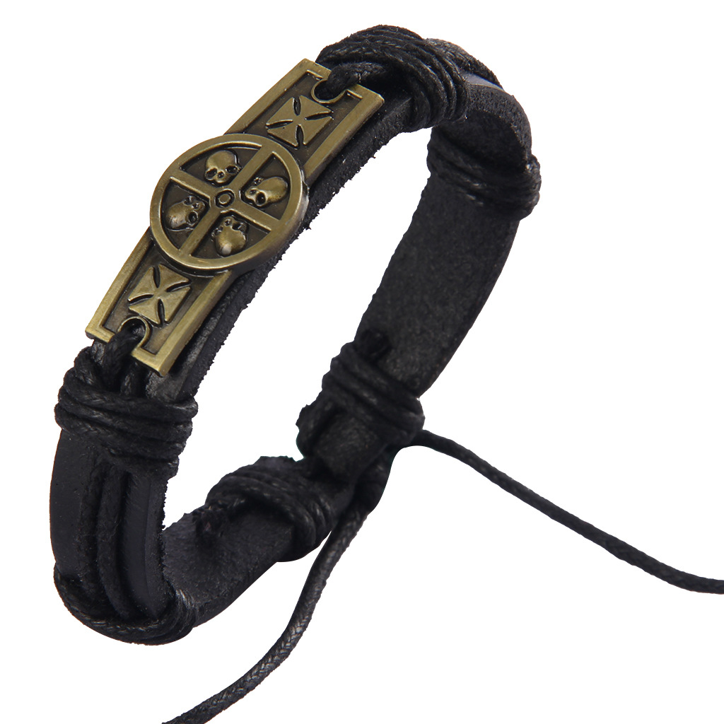 12:Cross Skull Black