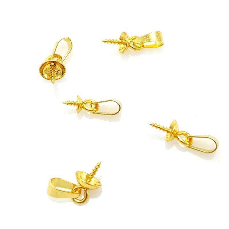 gold Cap 4mm sheep Eye 1*4*8mm