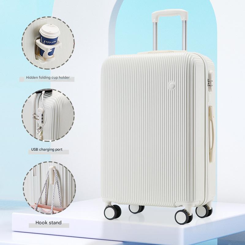 Mica white USB   cup holder   side hanging