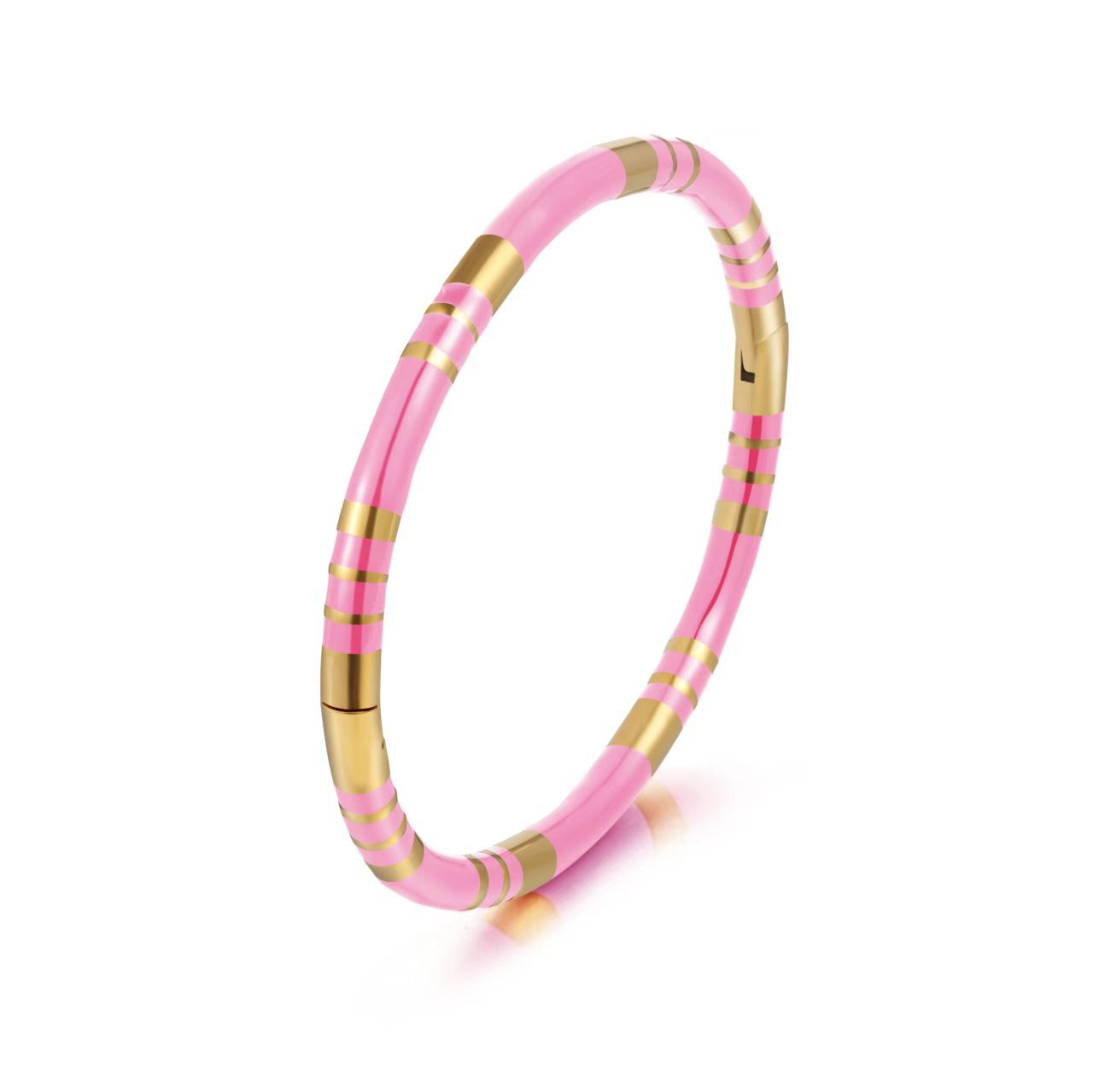 4:33-b-4 pink glue bracelet