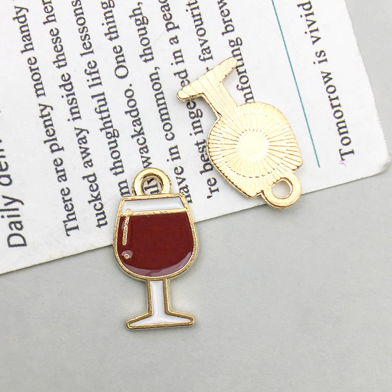 18:1 dripping oil red wine glass 9*12mm-0.8g-13525