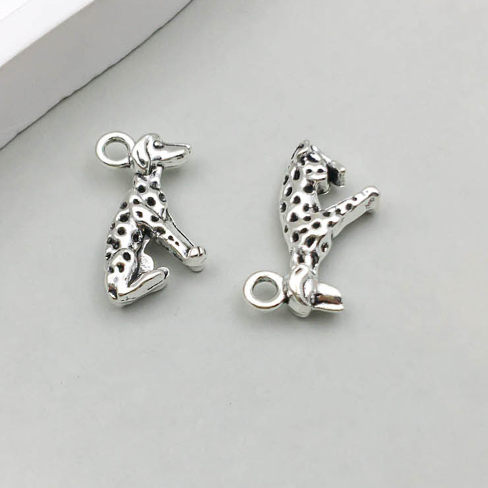 3:1 ancient silver puppy 13*17mm-1.2g-3344