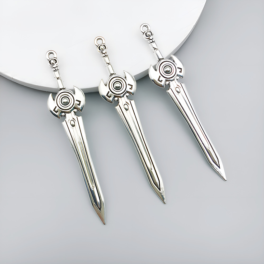 2:1 ancient silver sword 12*69mm-2.8g-16172