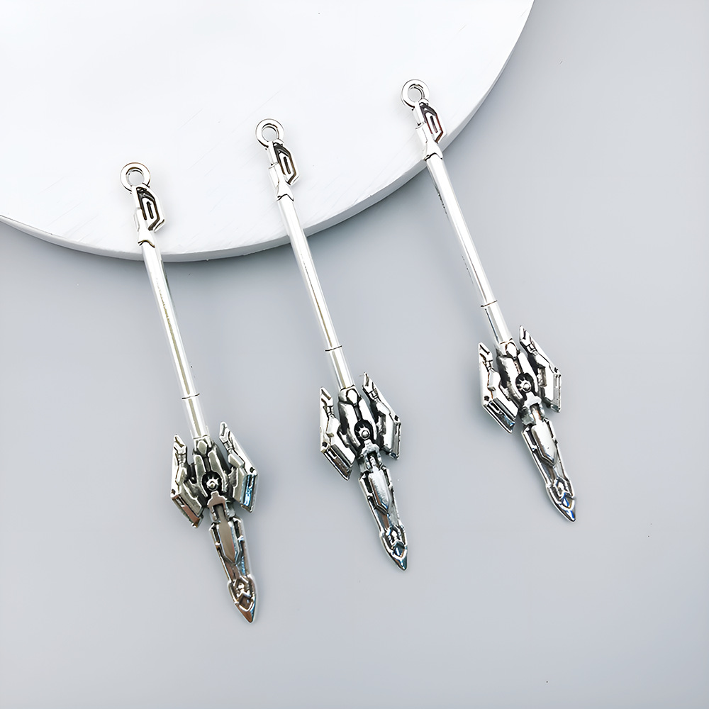 8:1 ancient silver sword 11*59mm-2.6g-16178