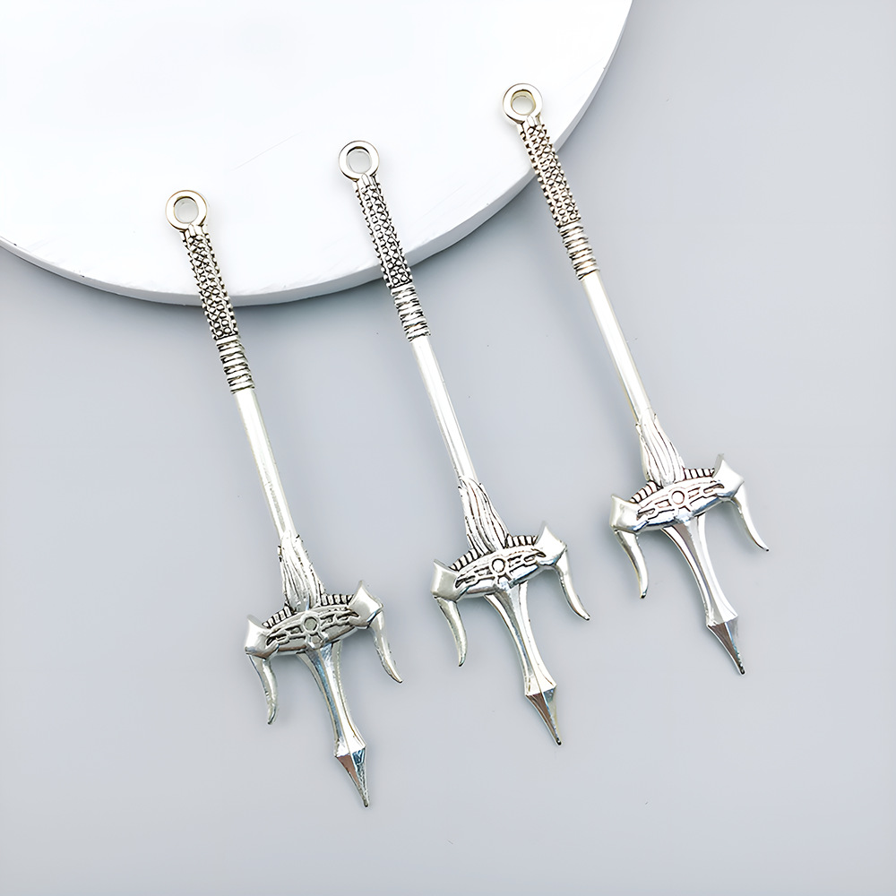 13:1 ancient silver sword 16*71mm-3g-16183