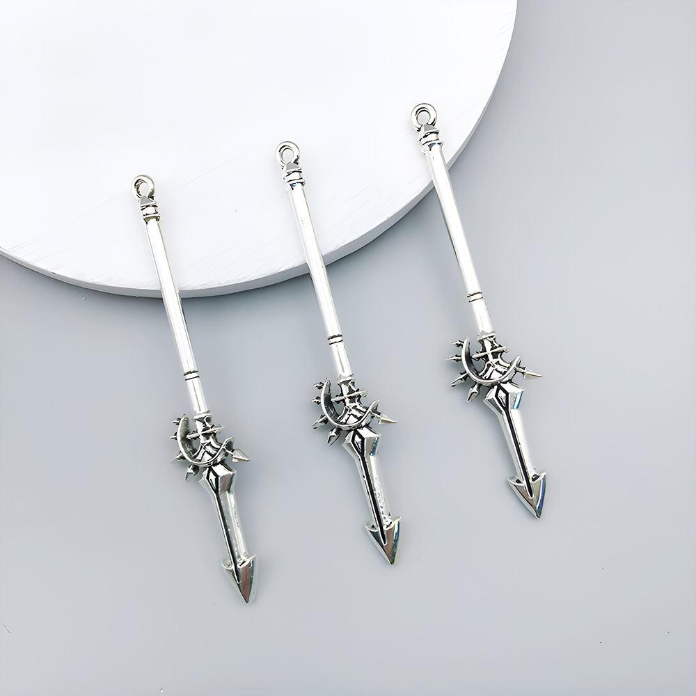 15:1 ancient silver sword 12*59mm-2.3g-16185