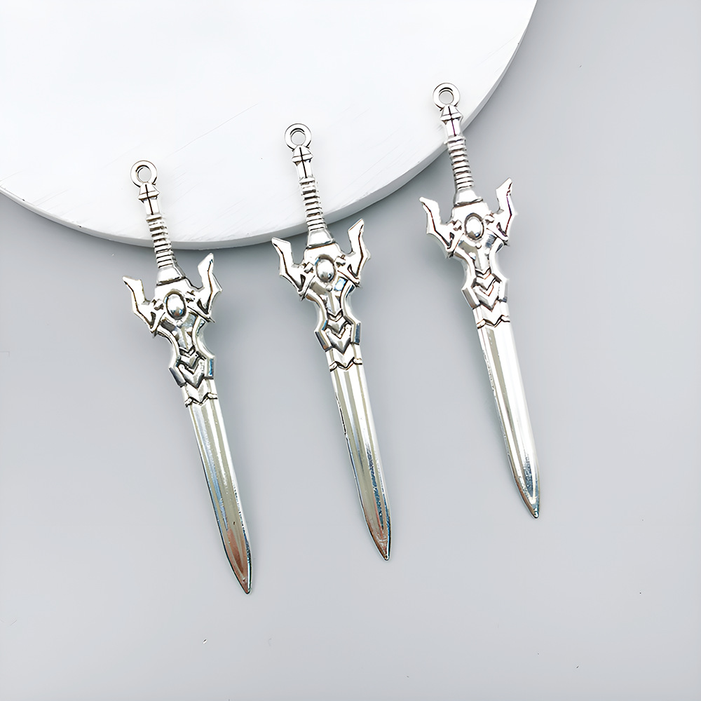 20:1 ancient silver sword 12*59mm-2.4g-16190