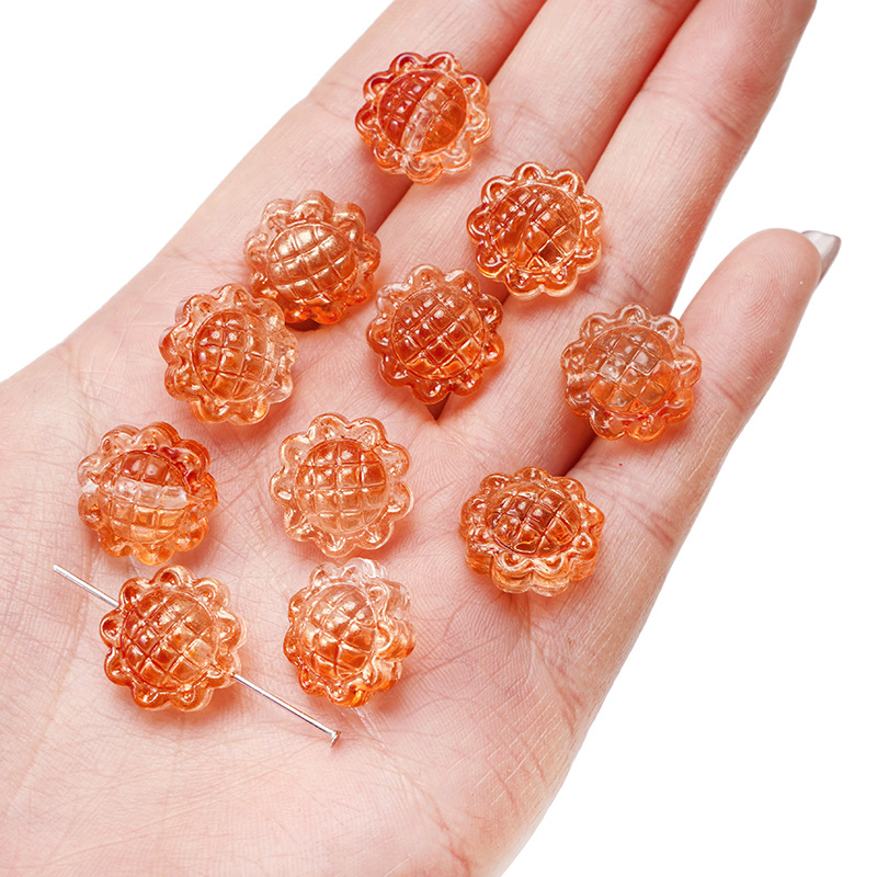 7:Gold pink orange red