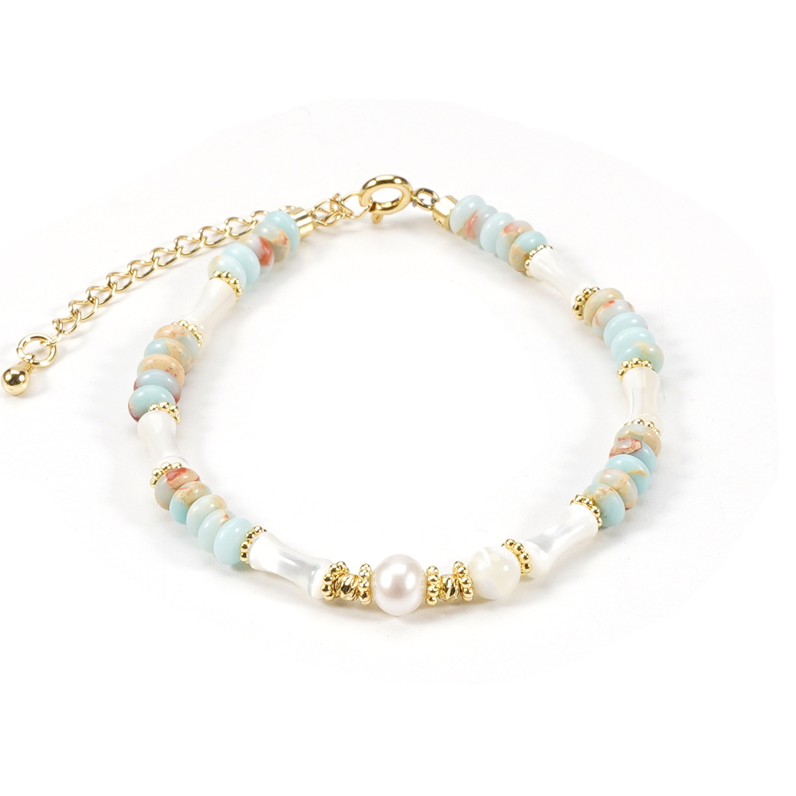 1:Shoushan Stone Bracelet