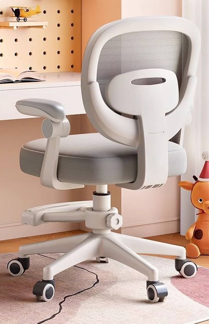 Starry sky gray - armrests and footrests - latex breathing cotton - universal five-claw wheel