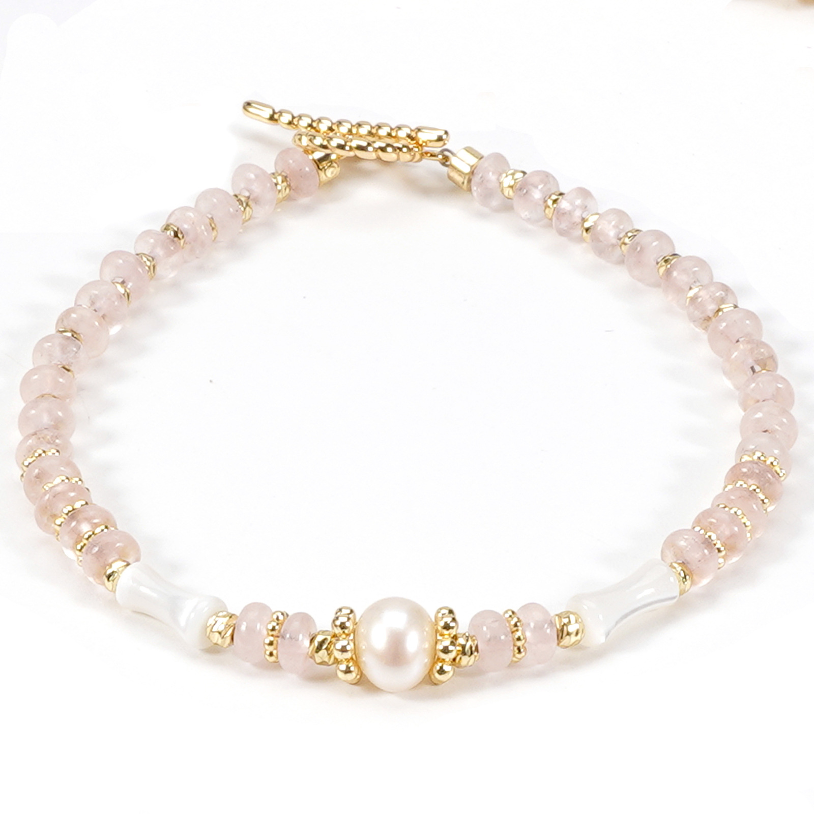 1:Pearl Crystal Bracelet