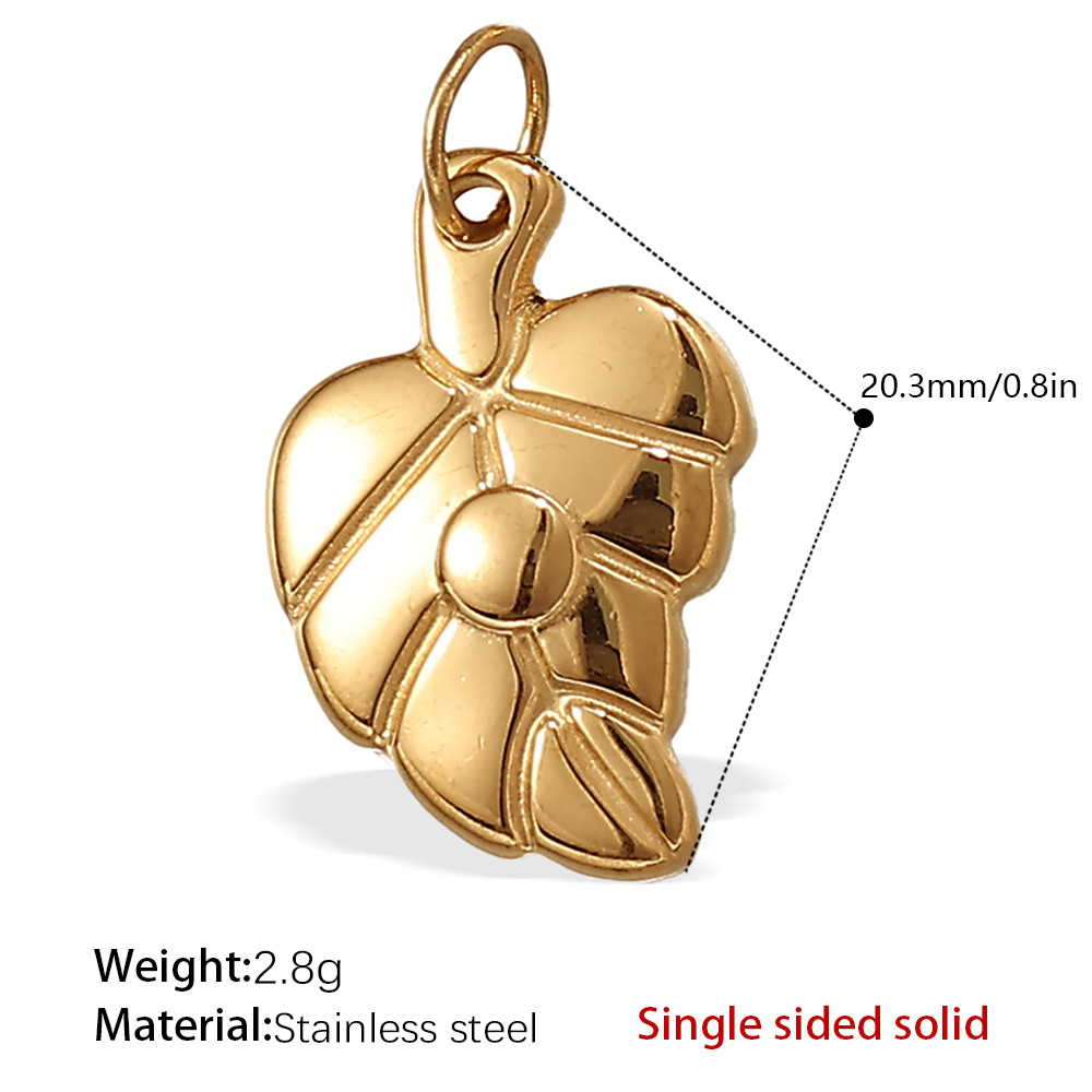 1:Pj206g individual gold pendant