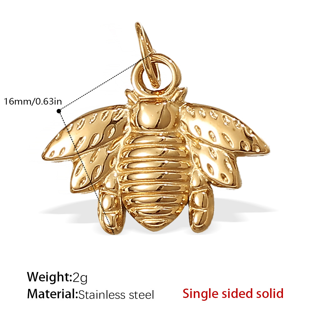 2:Pj207g individual gold pendant