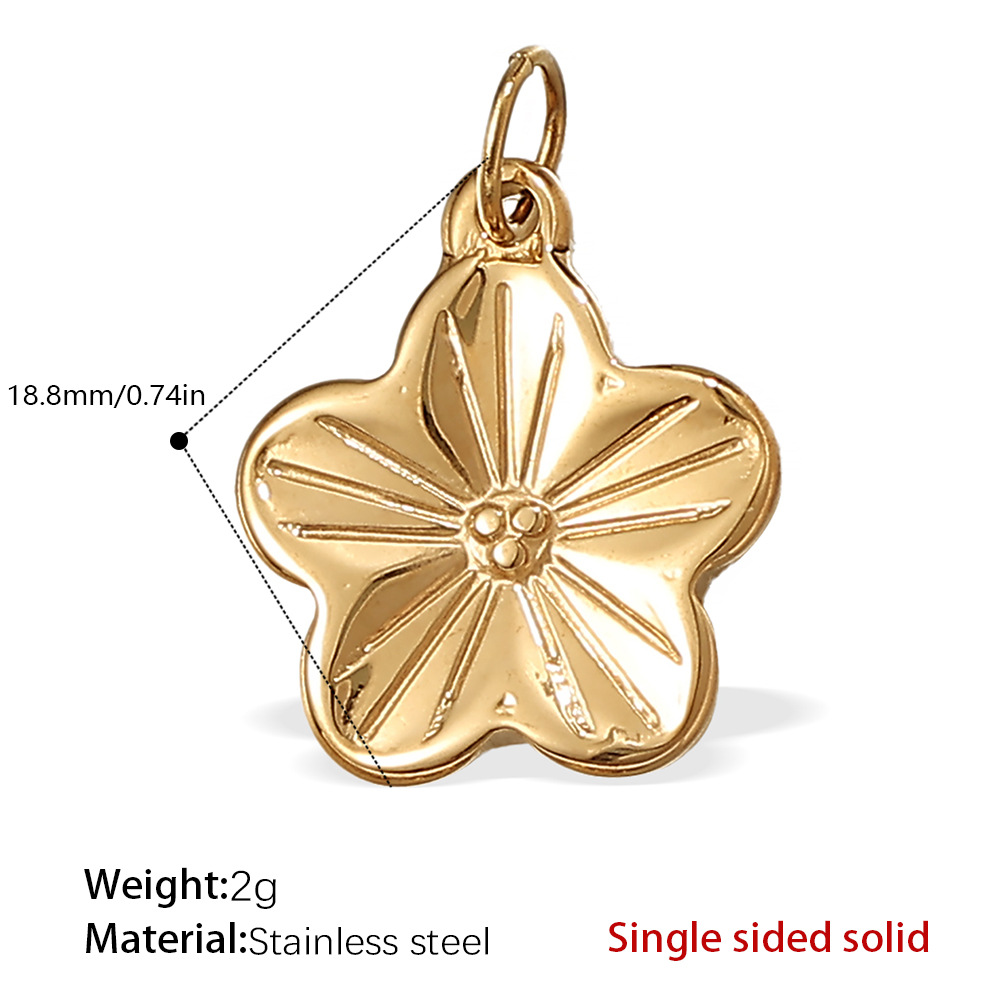 6:Pj211g individual gold pendant