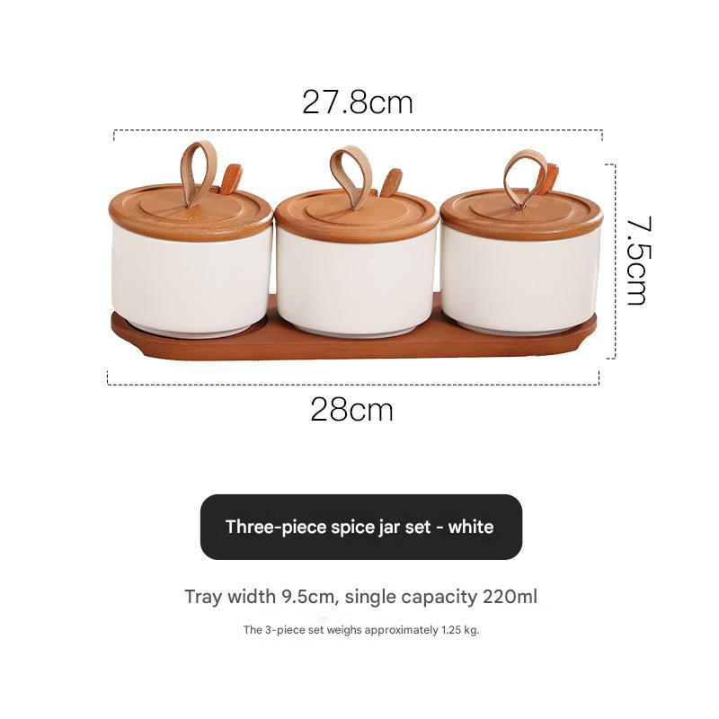 A white three-piece set