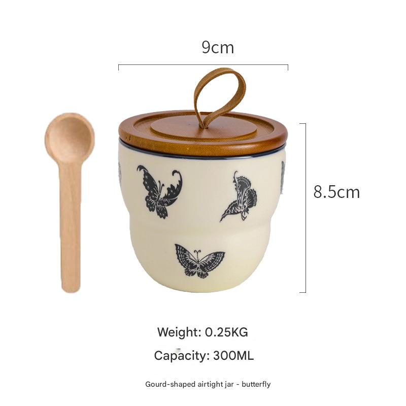 Single gourd/can   wooden spoon (butterfly)