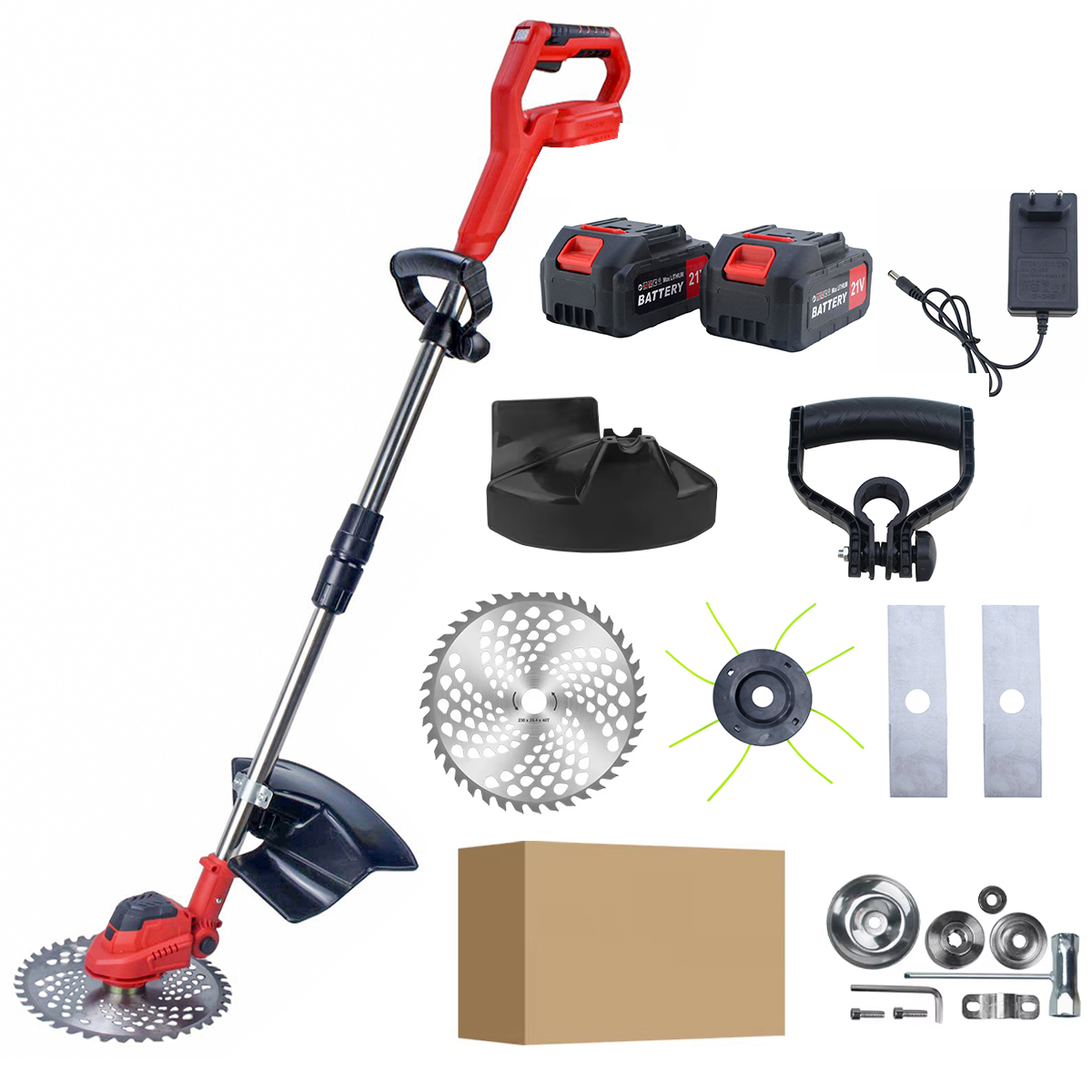 2 batteries 1 charger (European standard)