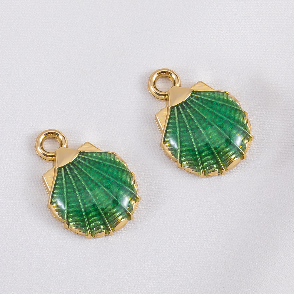 Shell - green -13x18.4