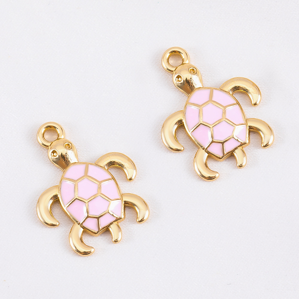 Turtle - Pink -15.4x20