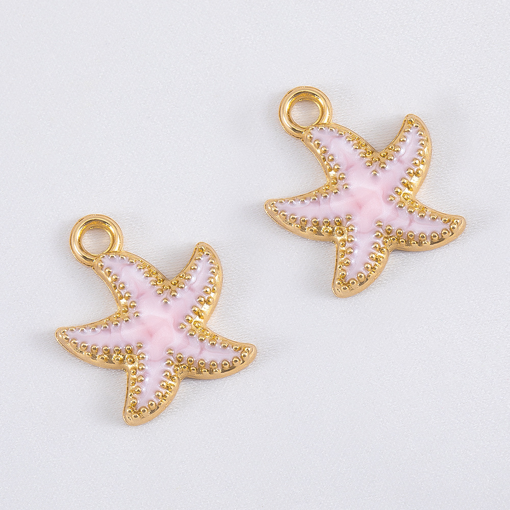 Starfish - light pink -15x18