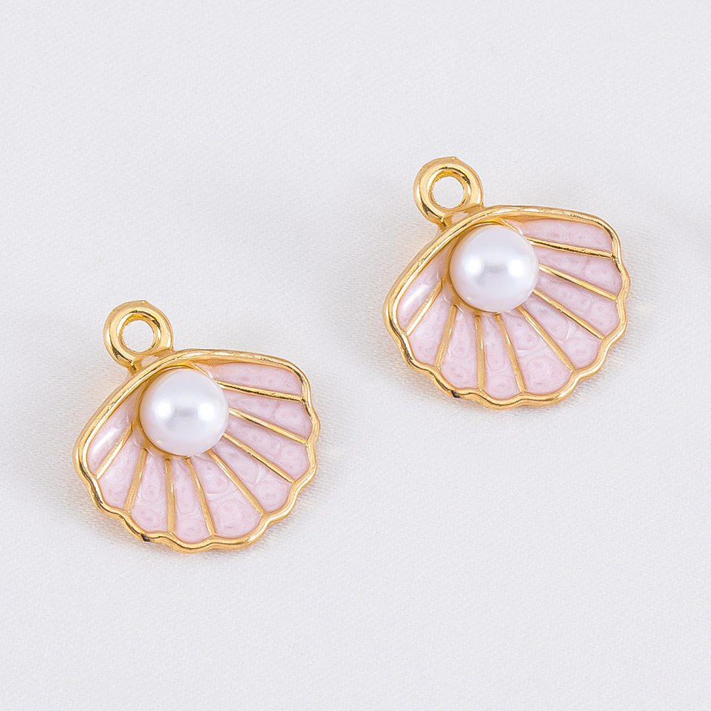 1:Shell pearl - light pink -15.8x14.4