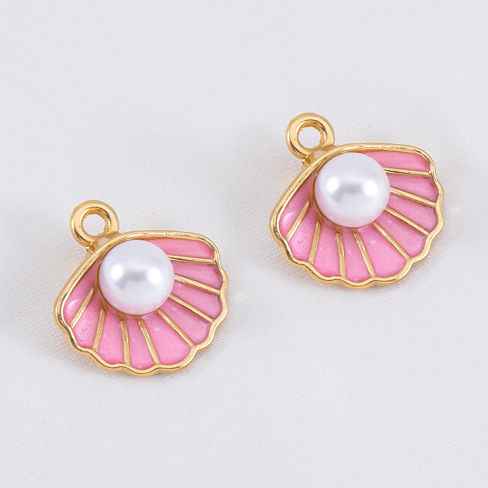 2:Shell pearl - pink -15.8x14.4