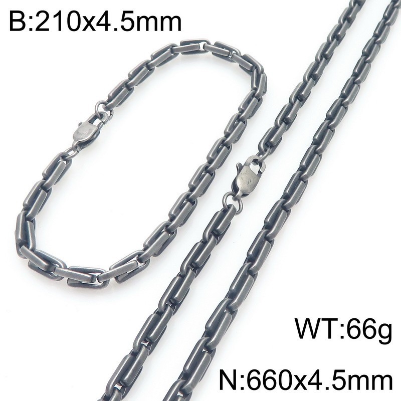 Boil the black bracelet